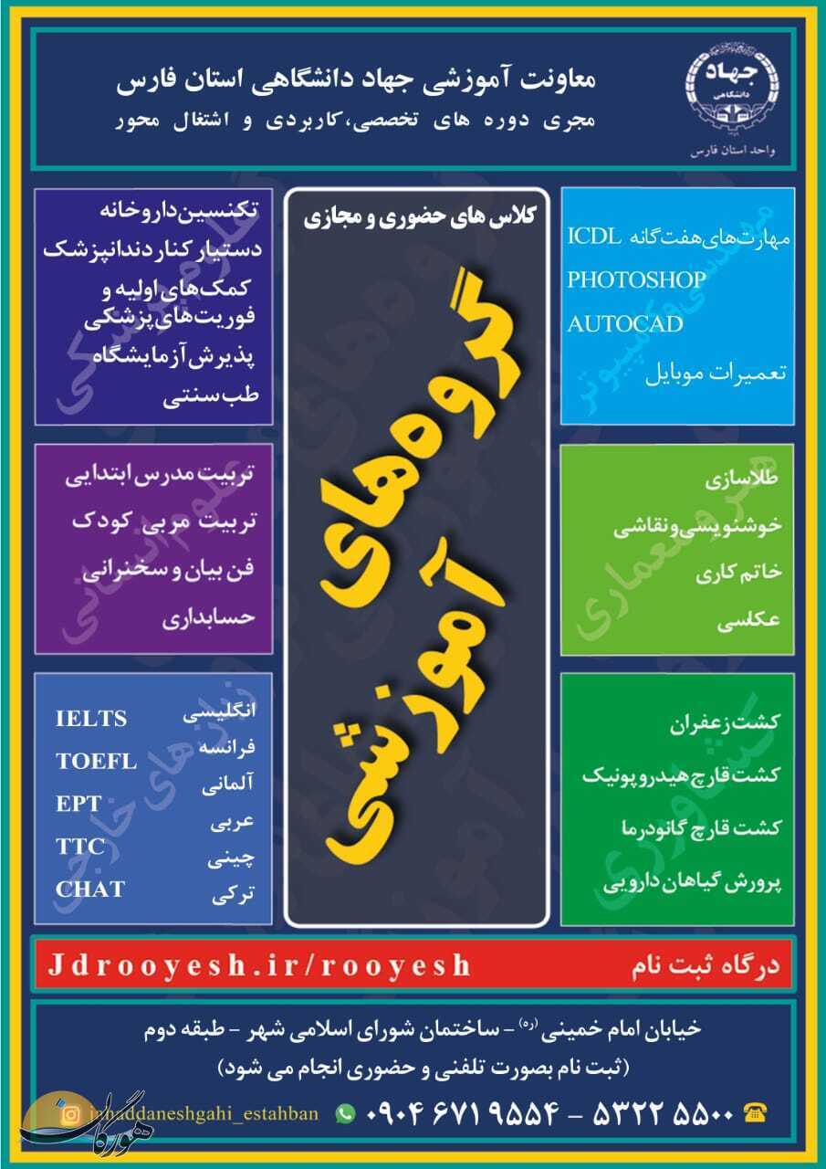 سازمان آگهیهای هورگان (فروردین 1401) سازمان آگهیهای هورگان (فروردین 1401)