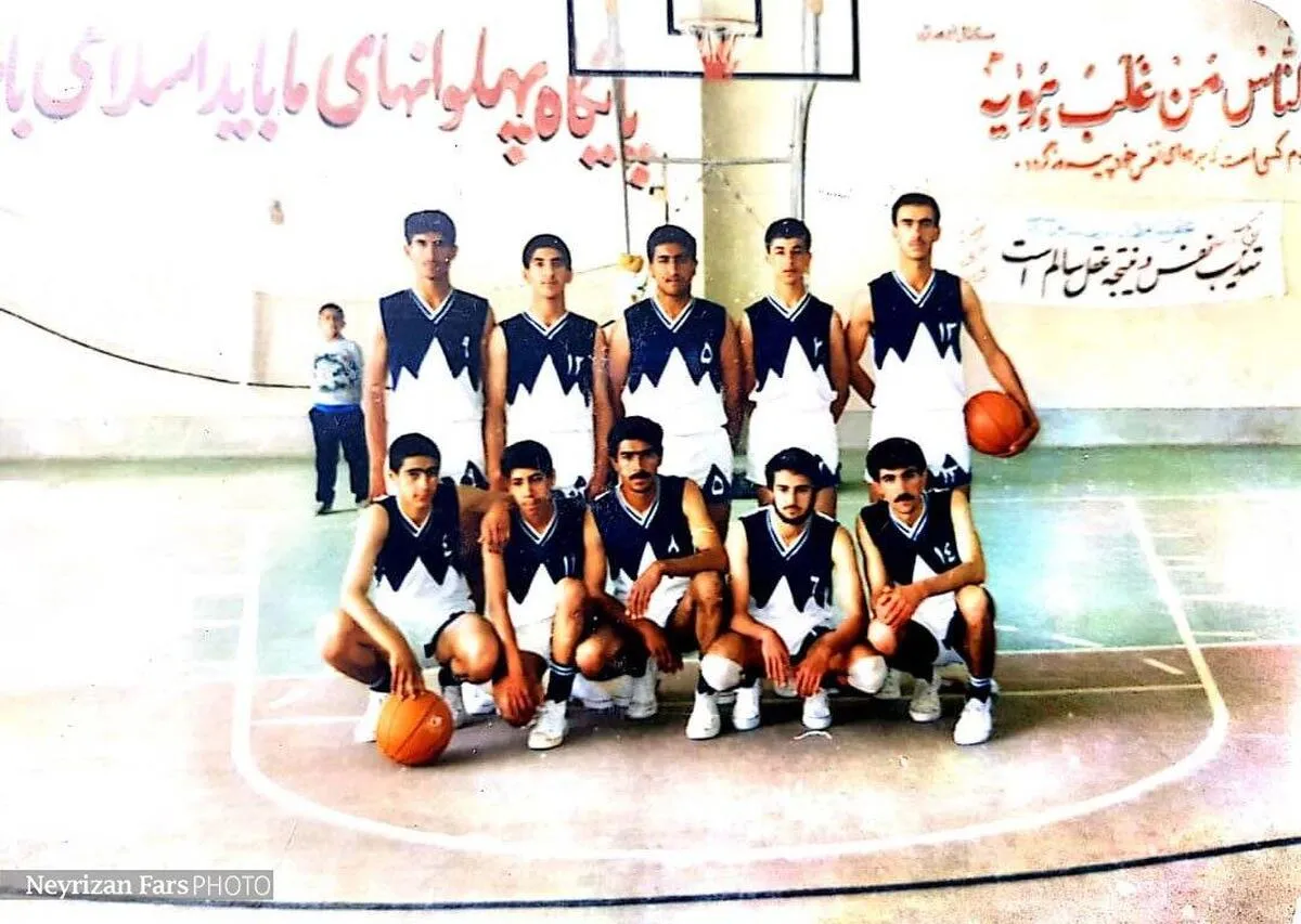 تیم منتخب آموزشگاه‌ها در مسابقات استانی سال1368 - به میزبانی نی‌ریز