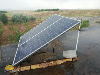 نوسازی سامانه‌های برق خورشیدی روستای پهنابه