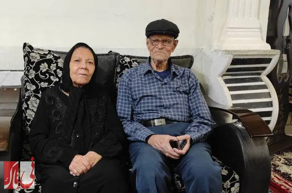 محمد قدوسی و همسرش صدیقه حقیری