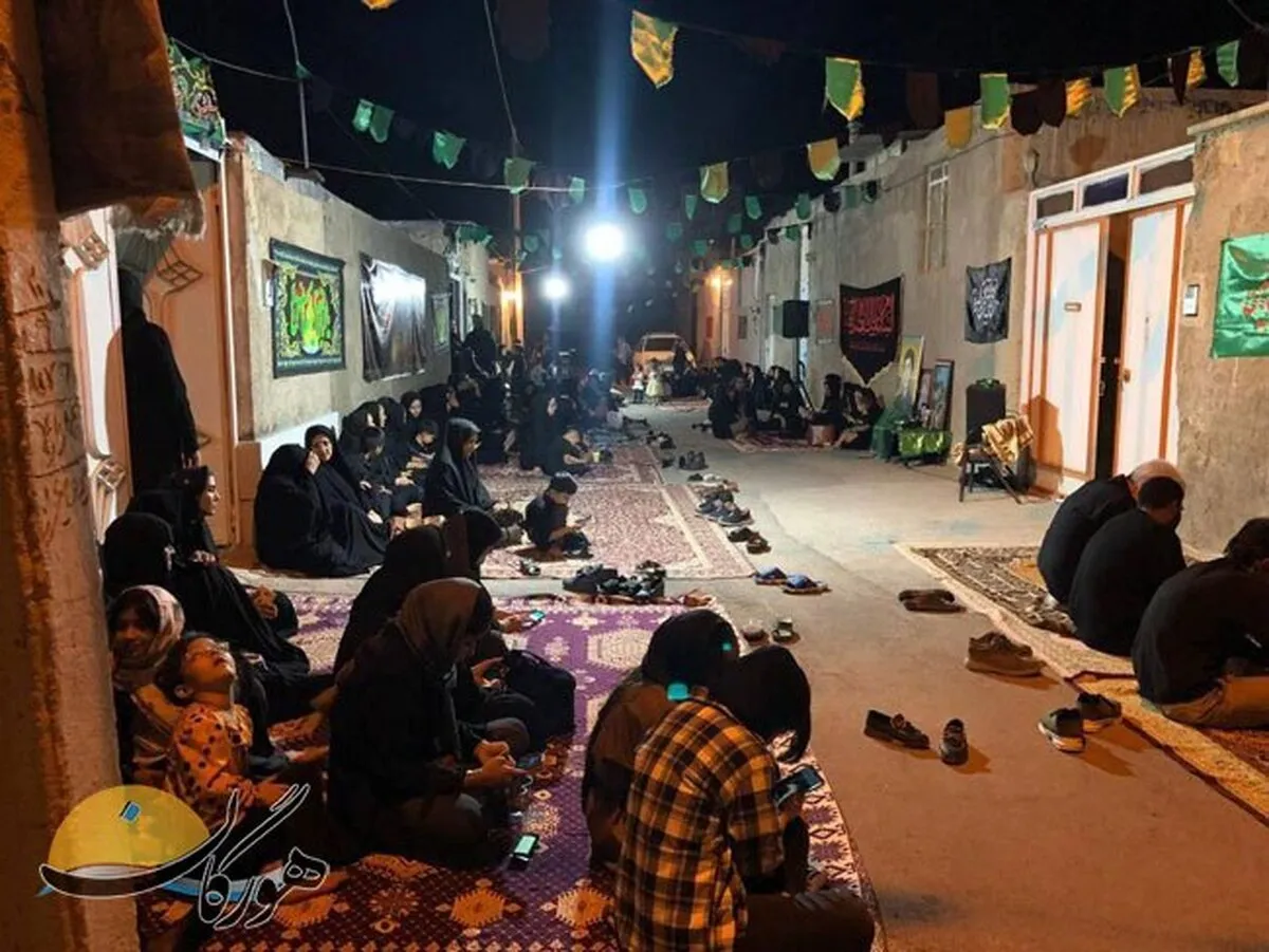 عزاداری محله‌ای در آبادزردشت